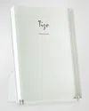 Tizo Lucite Easel Back Frame, 4" X 6" In Clear