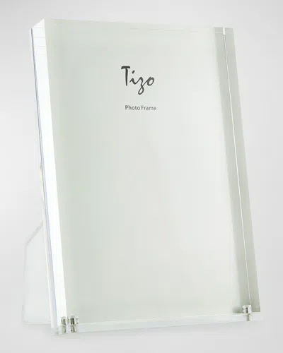 Tizo Lucite Easel Back Frame, 4" X 6" In Clear
