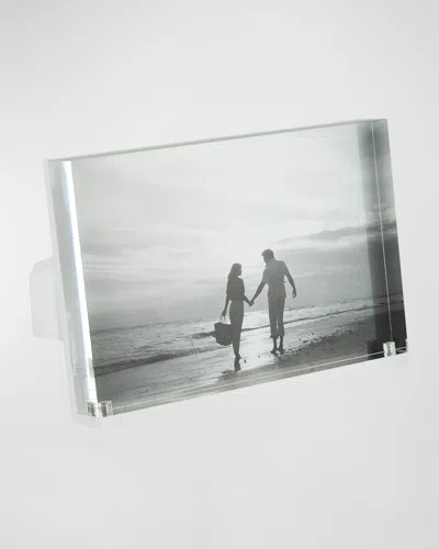 Tizo Thick Lucite Easle-back Frame - 5" X 7" In Gray