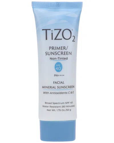 Tizo Unisex 1.75oz 2 Facial Mineral Primer/sunscreen Spf 40 Water Resistant In Transparent