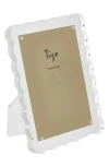 Tizo Wave Lucite® Easel Picture Frame In White