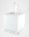 Tizo Lucite Bubble Tissue Box Cover In White
