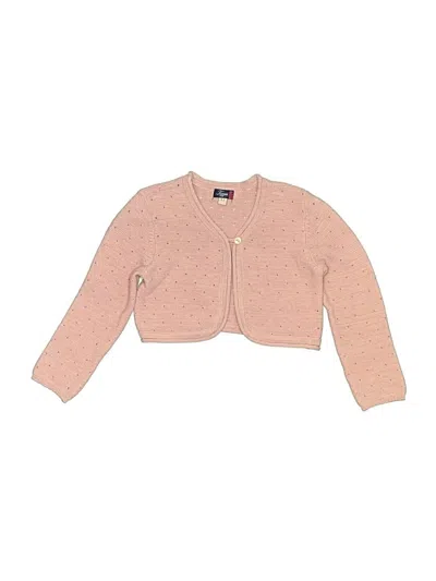 Pre-owned Tizzas Kids' Cardigan Sweater In Pink