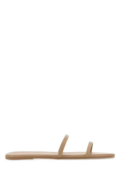 Tkees Biscuit Leather Gemma Slippers
