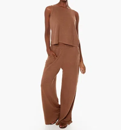 Tkees Brise D'ete Tank In Mocha In Brown