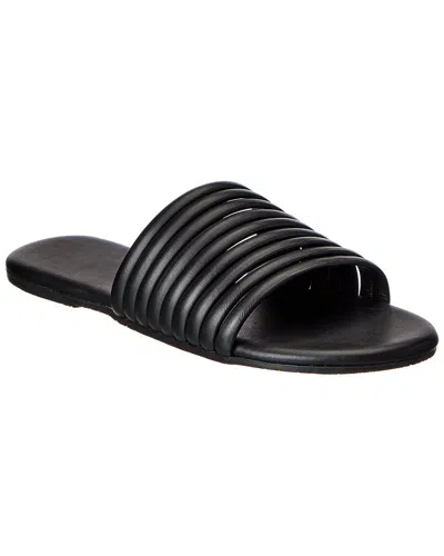 Tkees Caro Leather Sandal In Black