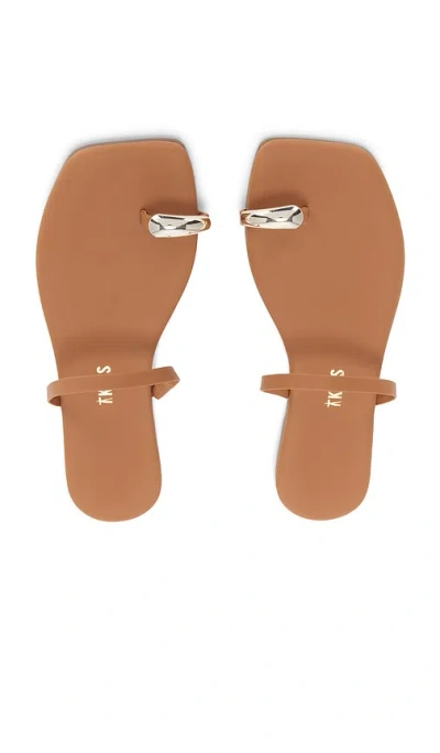 Tkees Colette Sandal In Brown