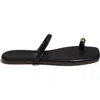 Tkees Colette Toe Loop Sandal In Black