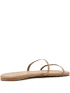 Tkees Double-strap Flat Sandals In Neutral