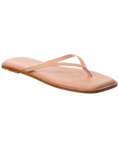 Tkees Dylan Leather Sandal In Neutral