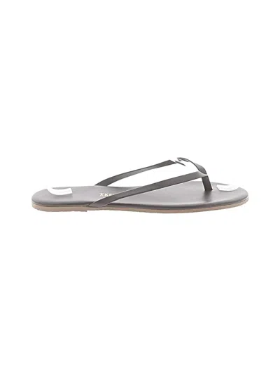 Pre-owned Tkees Flip Flops In Gray