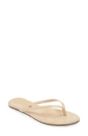 Tkees Foundations Gloss Flip Flop In Neutral