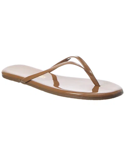 Tkees Foundations Gloss Patent Sandal In Brown