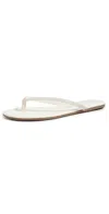 Tkees Infinity Lily Flip Flops Cream In Cream