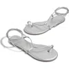 Tkees Jo Lace-up Sandal In Gray