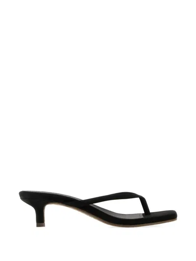 Tkees Julia Square-toe Sandals In Black