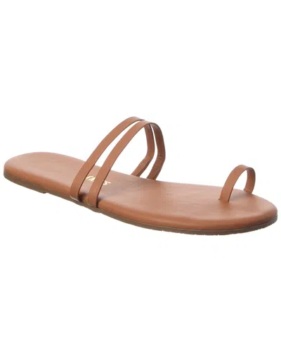 Tkees Leah Leather Sandal In Brown