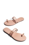 Tkees Leah Toe Loop Sandal In Buff