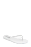 Tkees The Boyfriend Leather Flip-flops In Number One