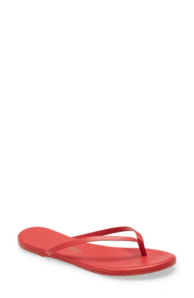 Tkees 'lily' Flip Flop In Red