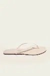 Tkees Lily Foundation Matte Flip Flops In Linen In White