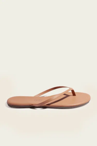 Tkees Lily Foundation Matte Flip Flops In Sunbliss In Brown