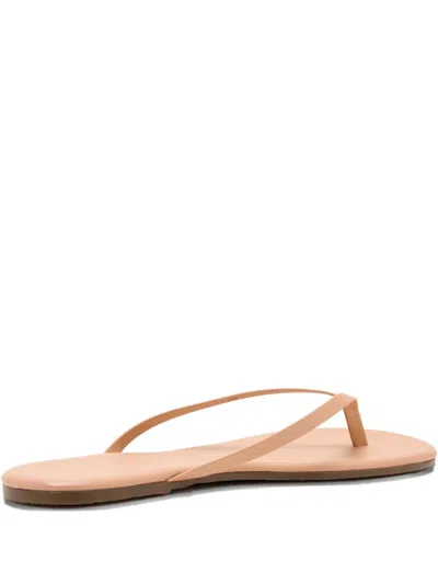 TKEES LILY LEATHER THONG SANDALS