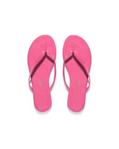 Tkees Lily Patent Solids In Hot Pink