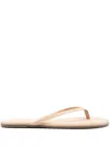 Tkees Lily Foundation Matte Flip Flops In Linen In Pink