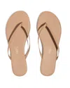 Tkees Square Toe Lily Flip Flops Cocobutter In Multi
