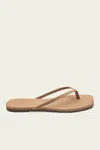 Tkees Lily Square Toe Flip Flops In Cocobutter In Beige