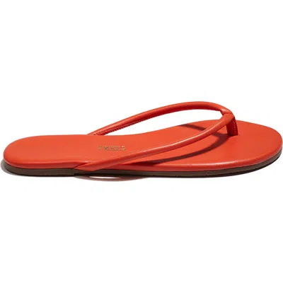 Tkees Lily Tubular Flip Flop In Red