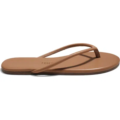 Tkees Lily Tubular Flip Flop In Brown