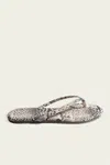 Tkees Lily Vegan Animal Flip Flops In Sand Snake
