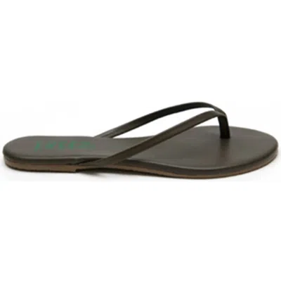 Tkees Liner Sandals In Caper In Black