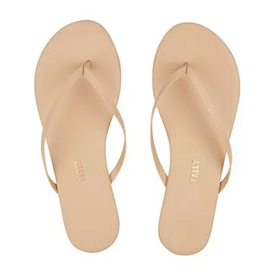 TKEES LINERS SANDALS IN FOUNDATION SUNKISSED