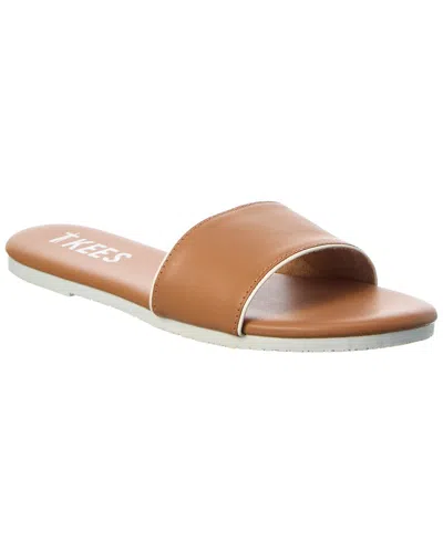 Tkees Lucas Leather Sandal In Brown