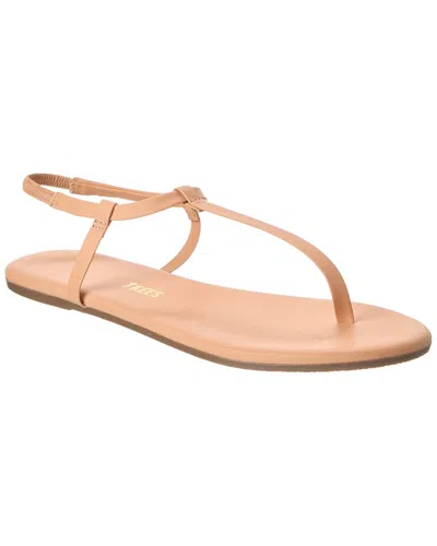 Tkees Mariana Leather Sandal In Neutral