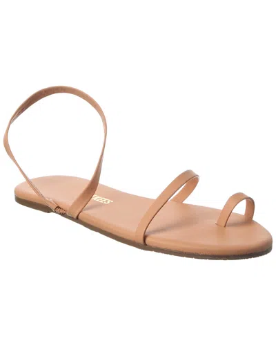 Tkees Mia Leather Sandal In Brown