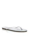 Tkees Silver Showers Metallic Flip-flops In Fairylust
