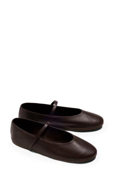 Tkees Reese Mary Jane Flat In Brown