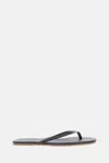 Tkees Square Toe Lily Flip Flops Black