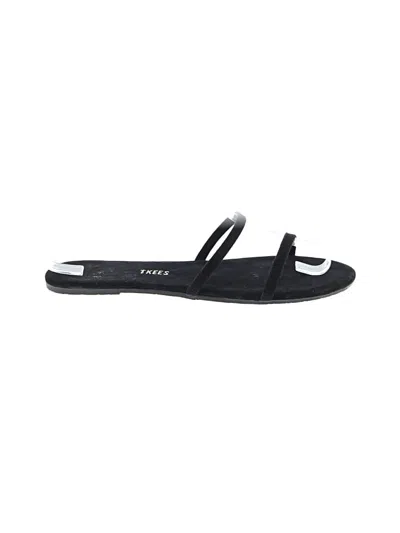 Pre-owned Tkees Sandals In Black