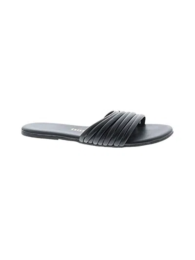 Pre-owned Tkees Sandals In Black