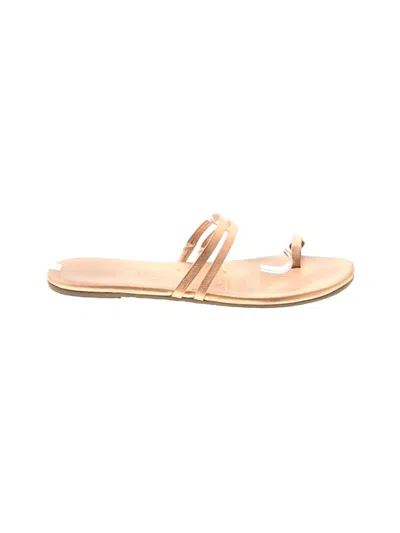 Pre-owned Tkees Sandals In Gold