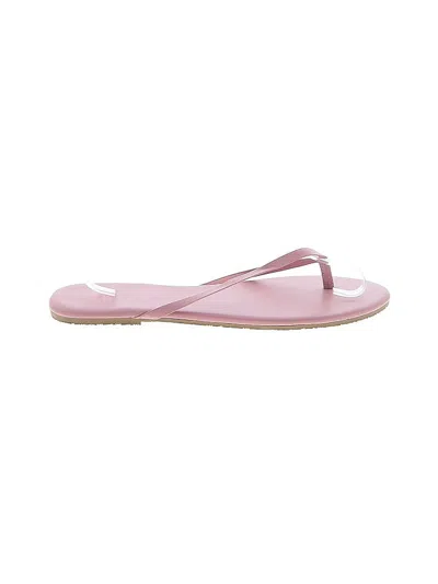 Pre-owned Tkees Sandals In Pink