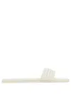 Tkees Chalk Leather Serena Slippers In Weiss