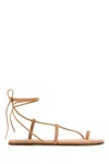 Tkees Skin Pink Leather Jo Sandals In Neutral