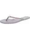 Tkees Solids Womens Thong Casual Flip-flops In Grey