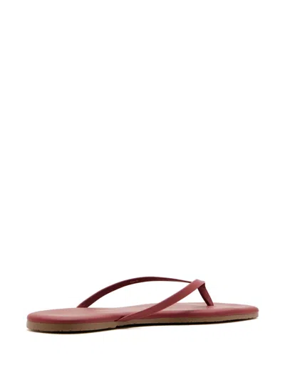 Tkees Square Toe Flip-flops In Red